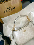 White Coach Bag
